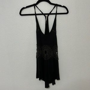 Free people tank grey wash